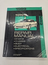 1989 Toyota MR2 Oem Repair