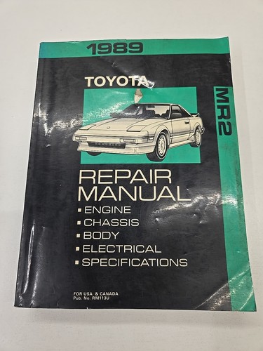 1989 toyota mr2 - toyota, oem