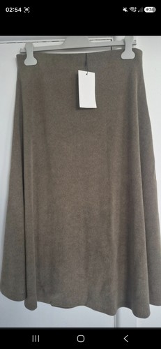 Zara knitted full - aline, skirt