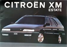 Citroen XM Estate Brochure 1991