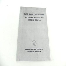 Honda CB 450 Workshop Manual