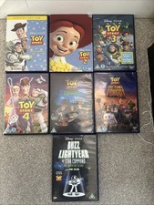 Toy Story Complete DVD Collection 1,2,3 & 4 + Of Terror / Time Forgot & Buzz