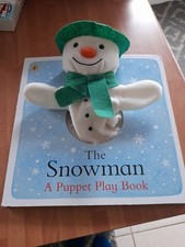 The Snowman: A Puppet Play Book by  Raymond Briggs Christmas toddler 