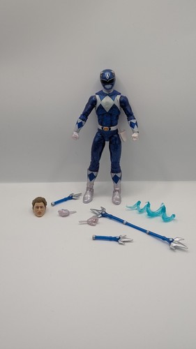 Blue metallic mighty morphin - mighty, morphin'