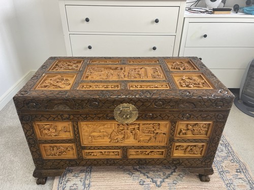 Vintage chinese handcarved - vintage,