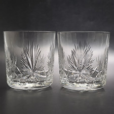 Edinburgh Crystal Star of Edinburgh Whisky Tumblers Set of 2 | 200ml Vintage