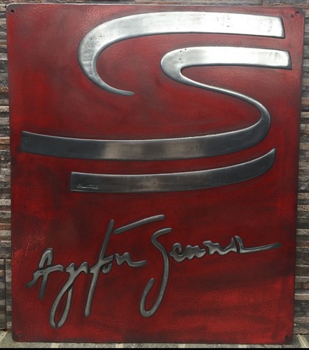 Ayrton senna vintage steel - ayrton,