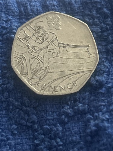 Cycling olympic 50p - cycling,