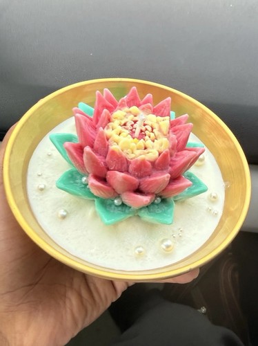 Lotus shaped flower scented - lotus-shaped,