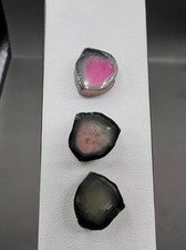 Tourmaline Slices Watermelon Slices From Afghanistan Jewelry Making