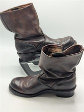 The Frye Company 150th Anniversary Brown Leather Harness Roper Biker Boots Men