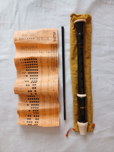 Vintage aulos recorder - vintage,