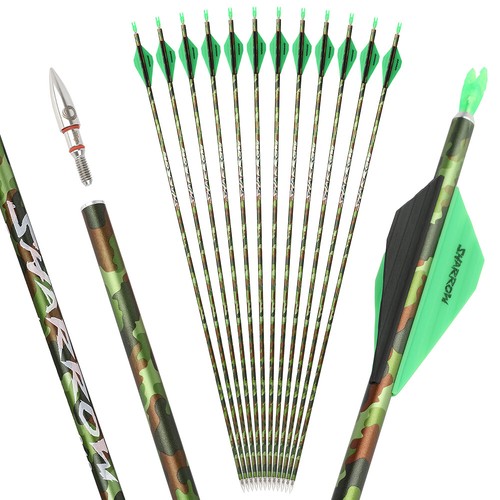 Archery carbon arrows sp340 - carbon,
