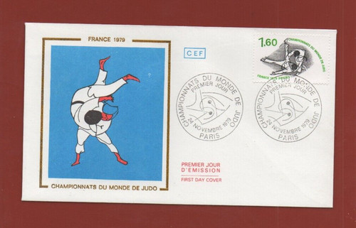 Fdc 1979 france world - fdc,