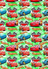 DISNEY CARS Birthday Gift Wrap