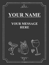 Bar Sign, Funny Personalised