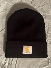 Carhartt Hat Beanie Unisex Acrylic Winter Pull On Closure Knit Cap Soft