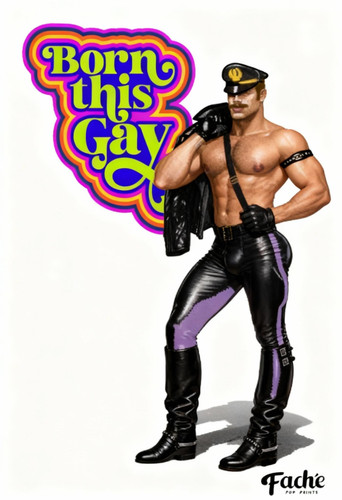 Born this gay lgbtq popprint - this,