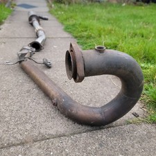 Saab 9-3 Og 2.5 Inch Catless Downpipe + Mid 2.5" Section Jetex Style. B204 B205