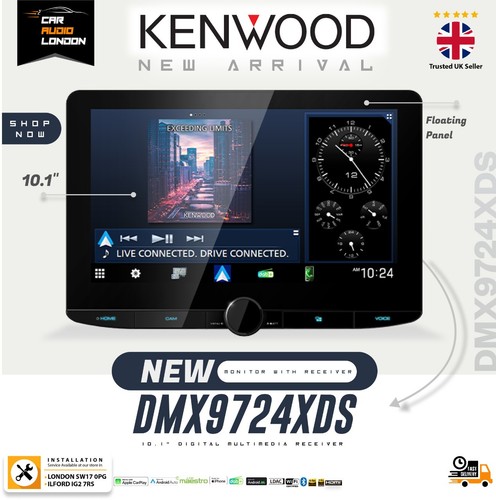 Kenwood dmx9724xds hd - 10.1",