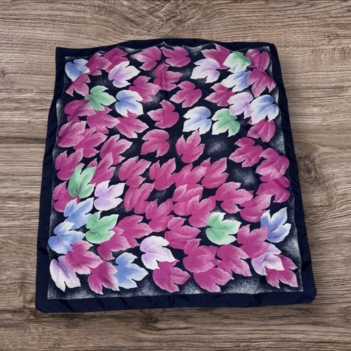 Vintage leafs square scarf - leafs,