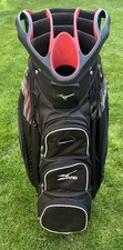 MIZUNO KUMA CART BAG (14-WAY - BLACK) - **REDUCED SALE**