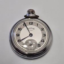 Military Pocket Watch Services Army Working Ticking