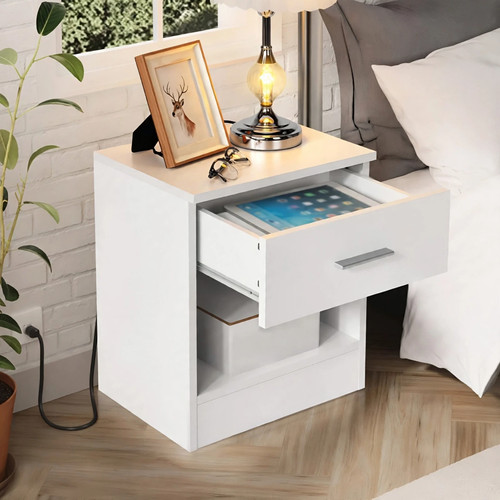 Tier nightstand white - tier,