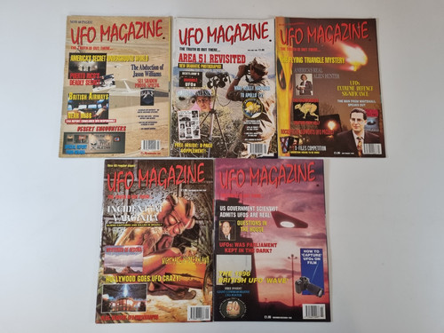 Ufo magazine 1996 vintage - x,