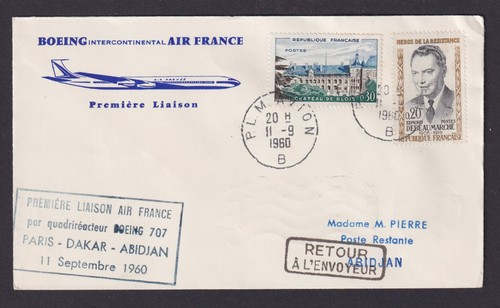 Airmail cover air - cover,