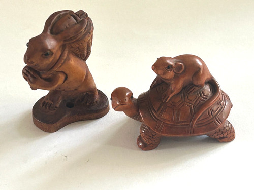 Vintage hand carved - 2,