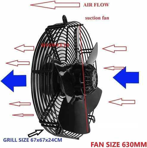 630mm industrial duct fan - industrial,
