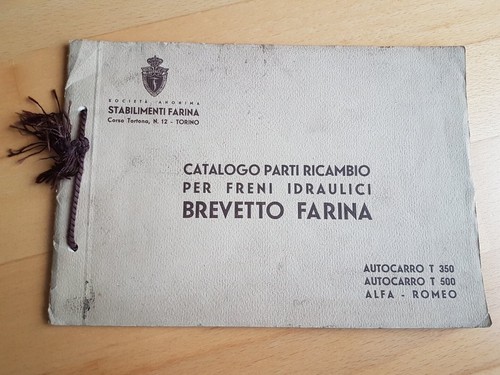 Workshop manual catalogo parti - manual,