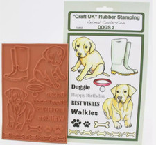 Craft UK Rubber Stamp Animals