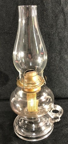 Vintage hurricane oil lamp - hurricane, w/