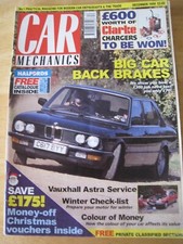 CAR MECHANICS DEC 1999 BIG CAR