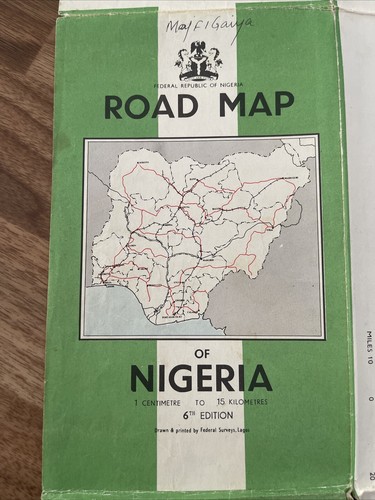 Vintage 1977 nigeria - nigeria, road