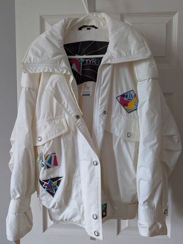 Vintage ski jacket - 90's, white