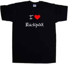 I Love Heart Blackpool T-Shirt