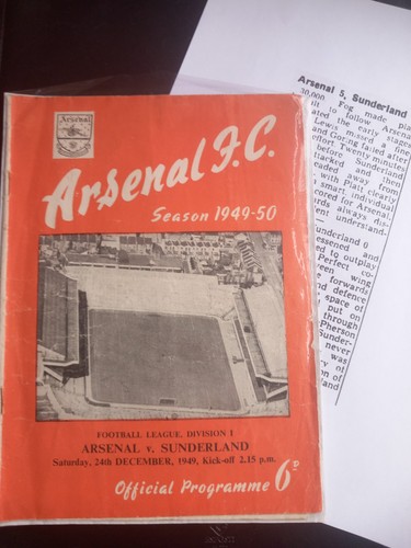 1949 arsenal sunderland - 1949/50,