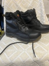 Doc Martins Lady’s Steel Toe Cap Boots Size 6.