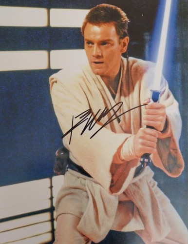 Ewan mcgregor star wars signed - ewan,
