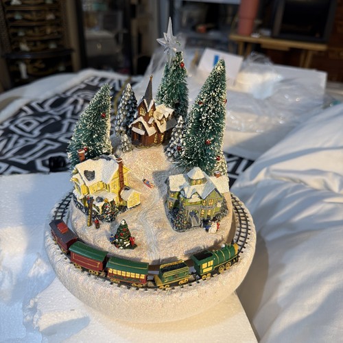 Thomas kinkade rotating train - thomas,