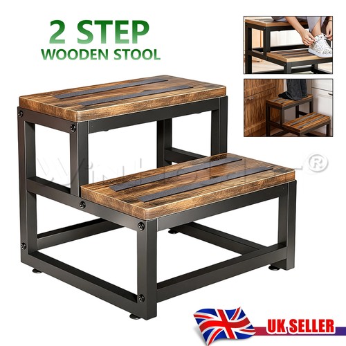 Step wooden stool - 2,
