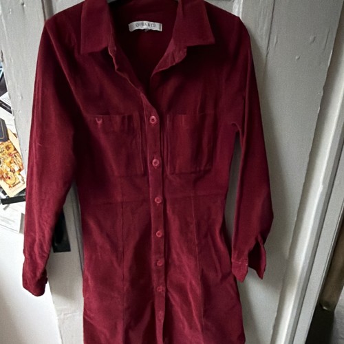 Quba burgundy corduroy - burgundy,
