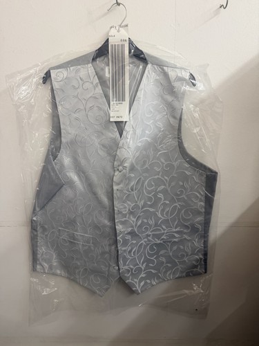 Men silver waistcoat - men’s, size