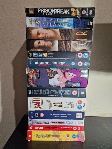 Job lot dvd boxsets tv - dvd,