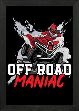 ATV Lover Quad Bike Framed