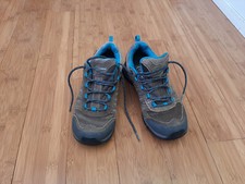 Berghaus Ortolite Ladies Walking Hiking Shoes Boots - Size 4 - khaki/grey/teal