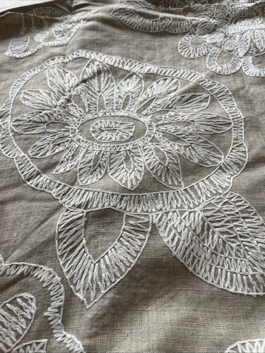 Crewel work fabric - crewel,